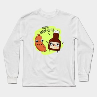 Barbe-cute Cute Funny Barbeque Pun Long Sleeve T-Shirt